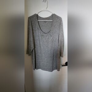 Lane Bryant Gray Women's Top